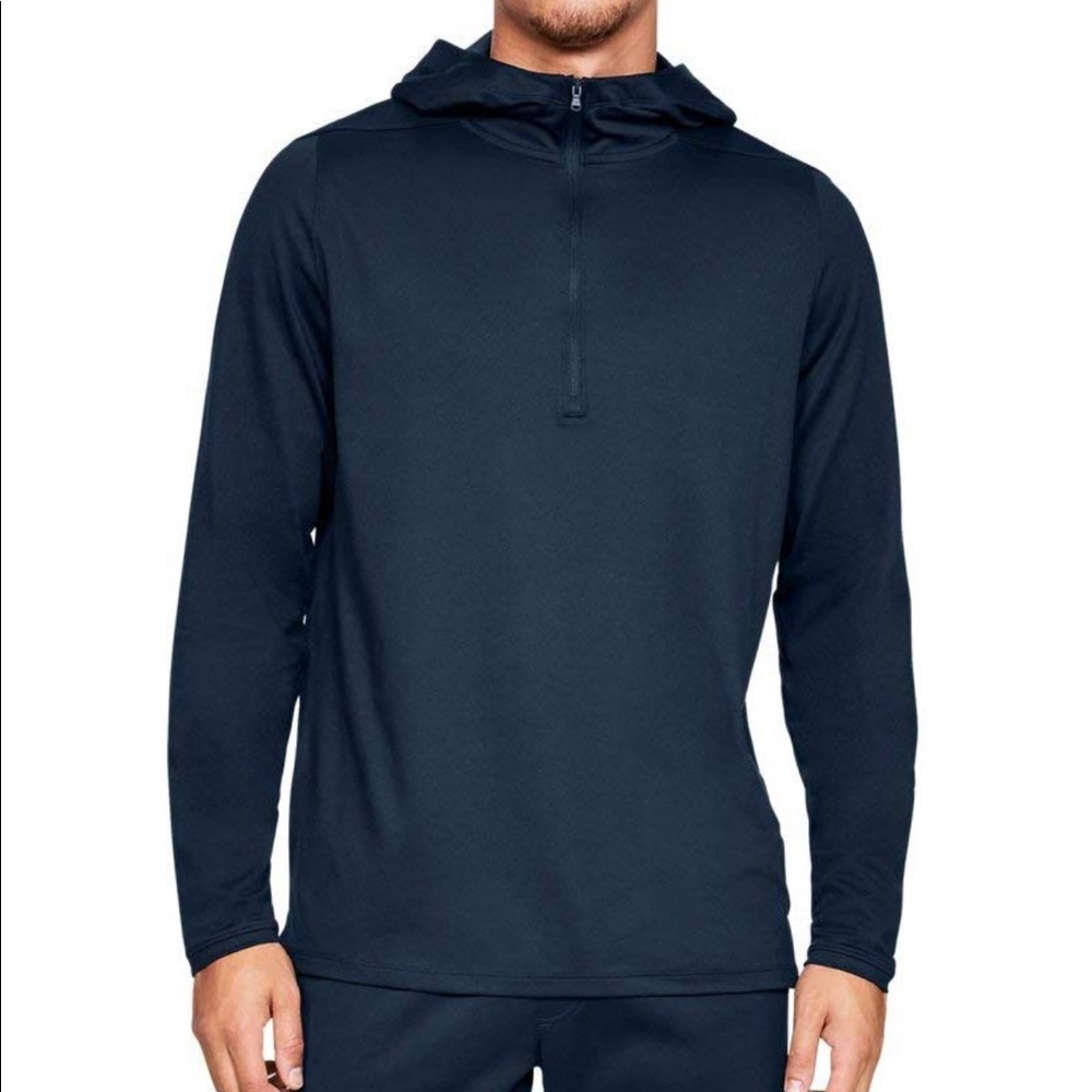Under Armour Men's Recovery Travel 1/2 Zip Hoodie.